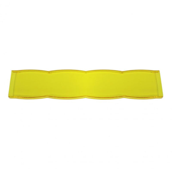 Baja Designs 10in Rock Guard Light Bar Cover Amber 708202