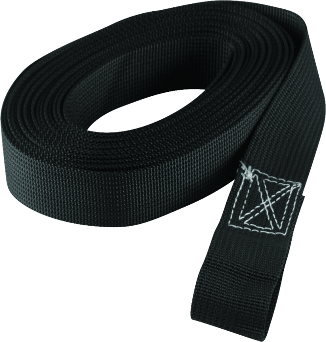 Bikemaster 15' Tow Strap With Pouch, Black 100579