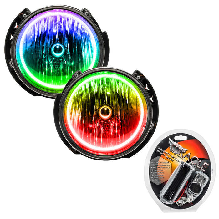 Oracle 07-16 compatible with Jeep Wrangler JK SMD HL ColorSHIFT w/ RF Controller SEE WARRANTY 7079-330