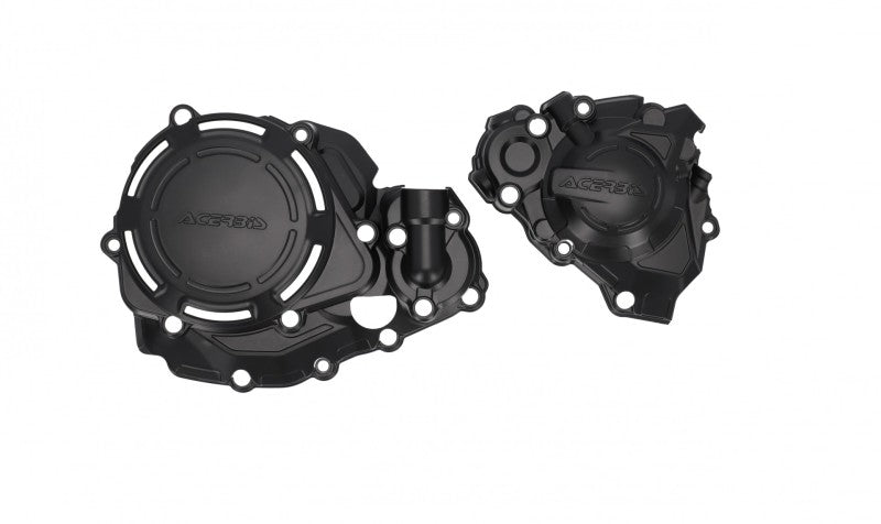 Acerbis X-Power Engine Cover Kit (Black) For 21-23 Honda Crf450R 2895710001