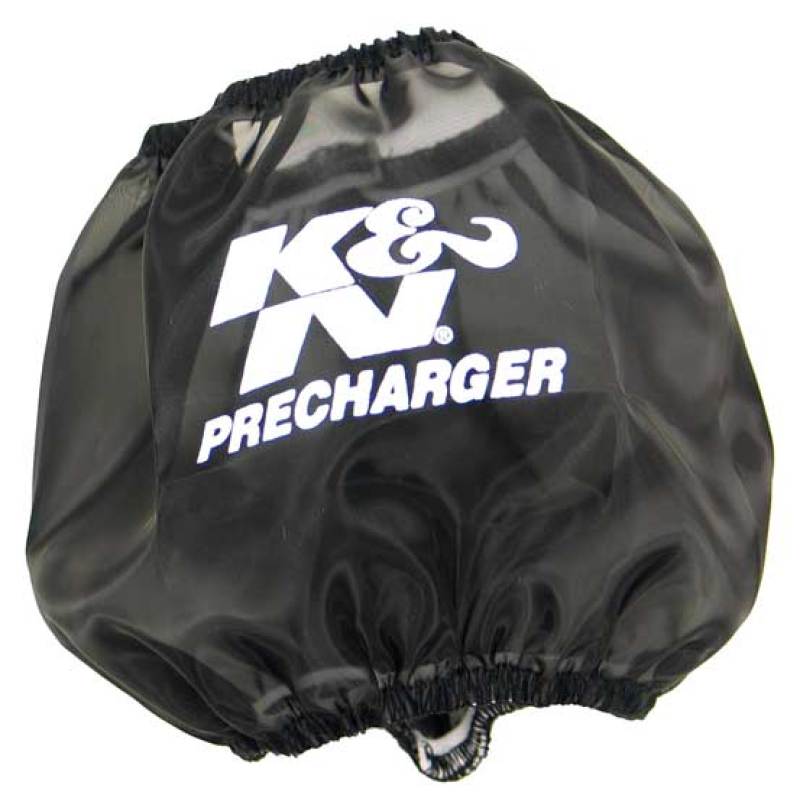 K&N Precharger Round Straight Air Filter Wrap for 01-14 Honda TRX500 Black HA-5000PK