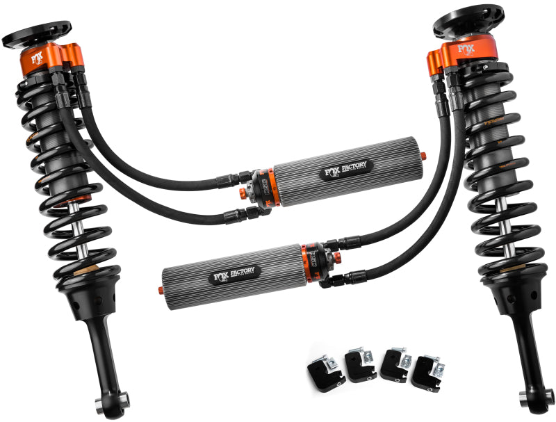 FOX 883-06-140 Factory Race Kit: 17-ON Ford Raptor Front Coilover, Internal Bypass, 3.0 Series, R/R, 7.9", 0-2" Lift