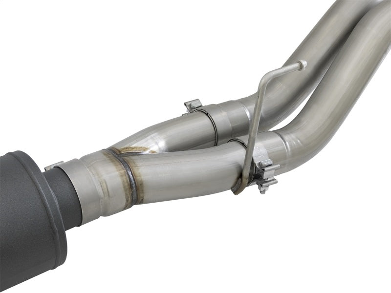 aFe MACHForce-XP 3in to 3-1/2in 304 SS Cat-Back Exhaust w/Polished Tips 17-18 Ford F-150 Raptor 3.5L 49-33094-P