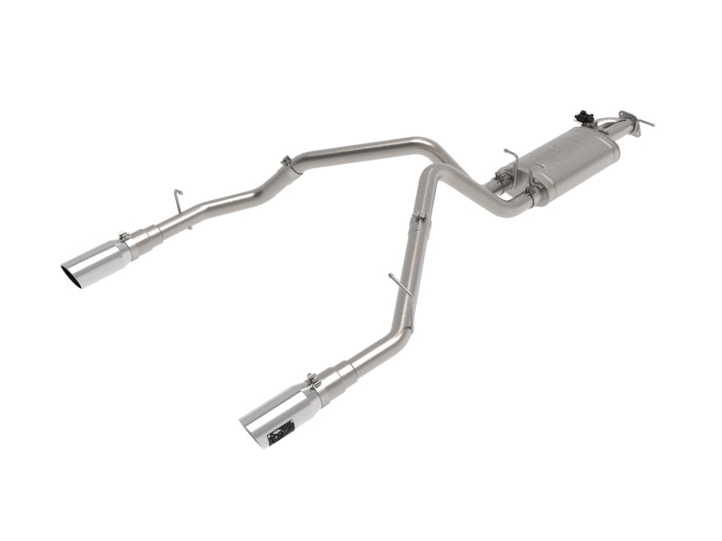 aFe Gemini XV 3in 304 SS Cat-Back Exhaust 19-21 Ram 1500 V8 5.7L Hemi w/ Polish Tips 49-32081-P