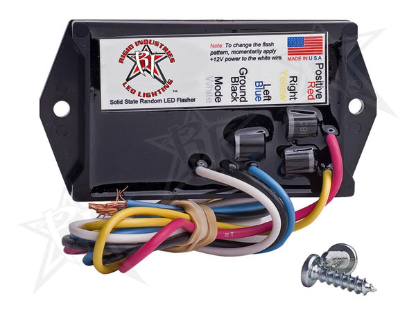 RIGID 3 Amp LED Flasher 2 Output 12 Volt 40312