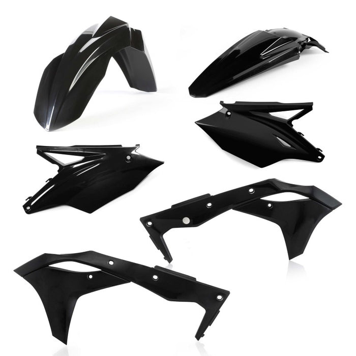 Acerbis Black Complete Plastic Body Kit (2685810001)