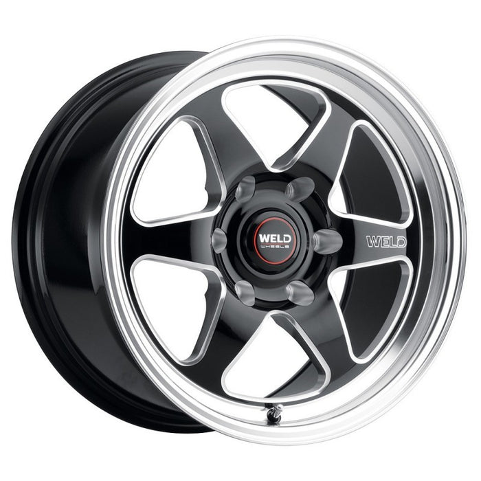 Weld S156 20x7 Ventura 6 Drag 6x135 ET13 BS4.50 Gloss BLK MIL DIA 87.1 S15607089P13