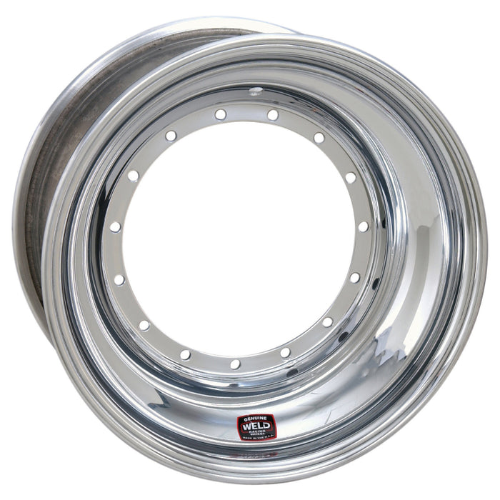 Weld Sprint Direct Mount 15x9 / 5x9.75 BP / 4in. BS Polished Assembly No Beadlock 860-50914