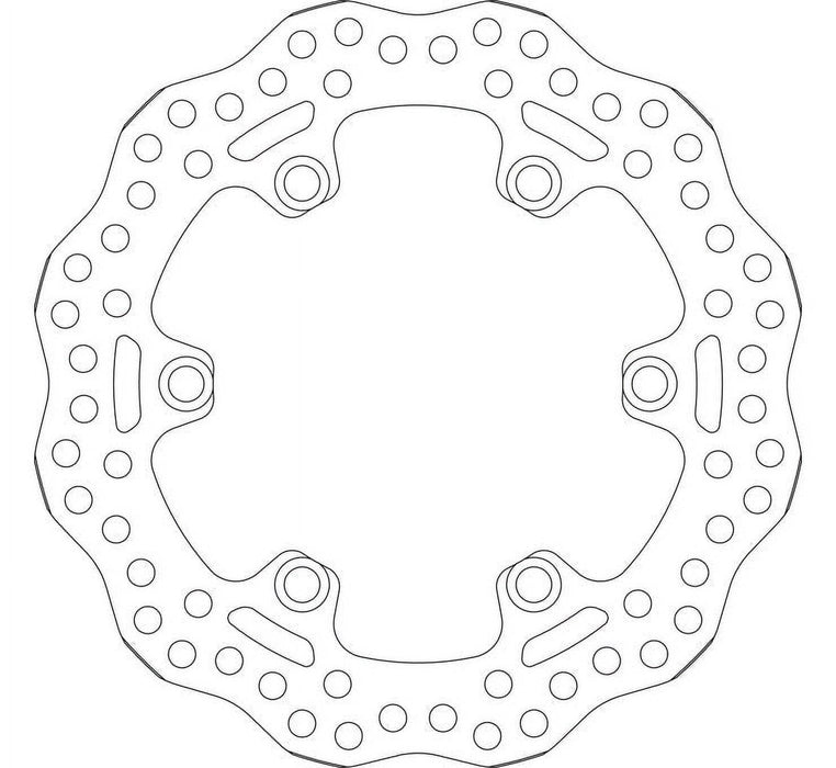 SBS 6115 Upgrade Rear Brake Rotor