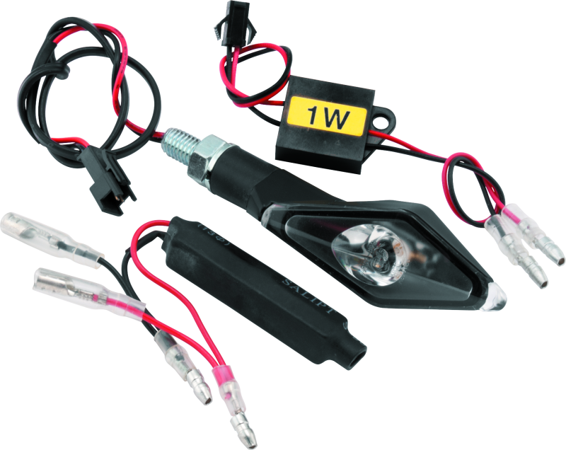 BikeMaster LED Alienangle Pair Black 266252