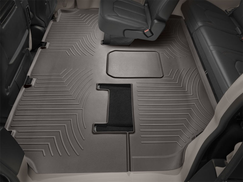 WeatherTech 2019+ Audi A4/S4/A5/S5 Rear (2nd Row) FloorLiners Black (Sedan & Sportback) 479375