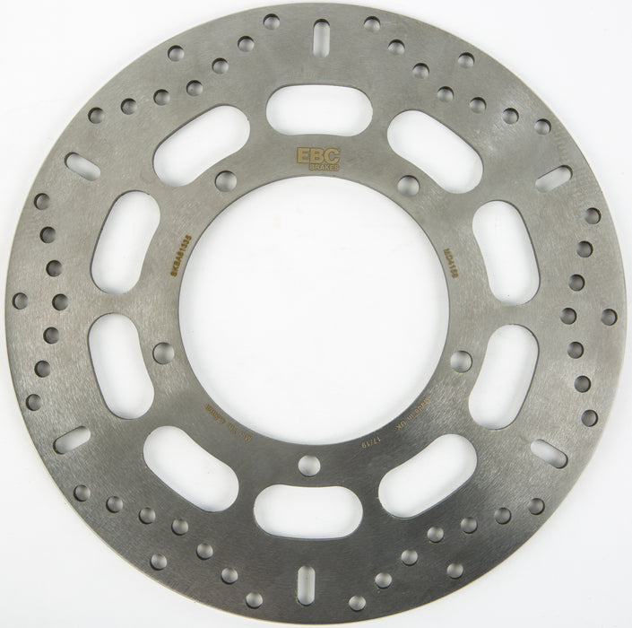 EBC Stainless Steel Brake Rotor - Front (Front Right Or Left) for 07-18 Kawasaki VN900C