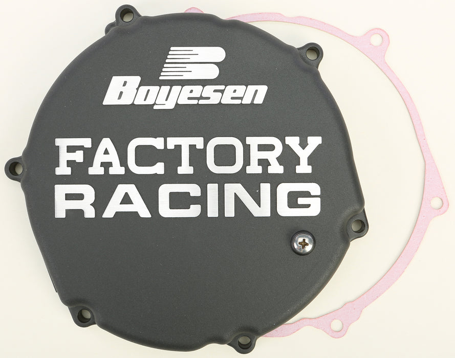 Boyesen CC-12B Black 'Factory Racing' Clutch Cover