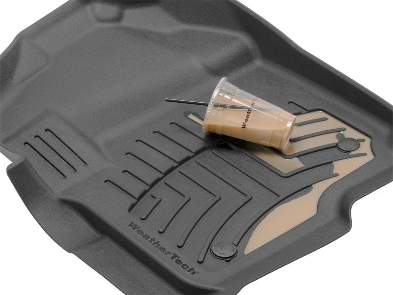 WeatherTech 2016+ Compatible with Dodge Durango / compatible with Jeep Grand Cherokee Front Floorliner HP Cocoa 479301IM