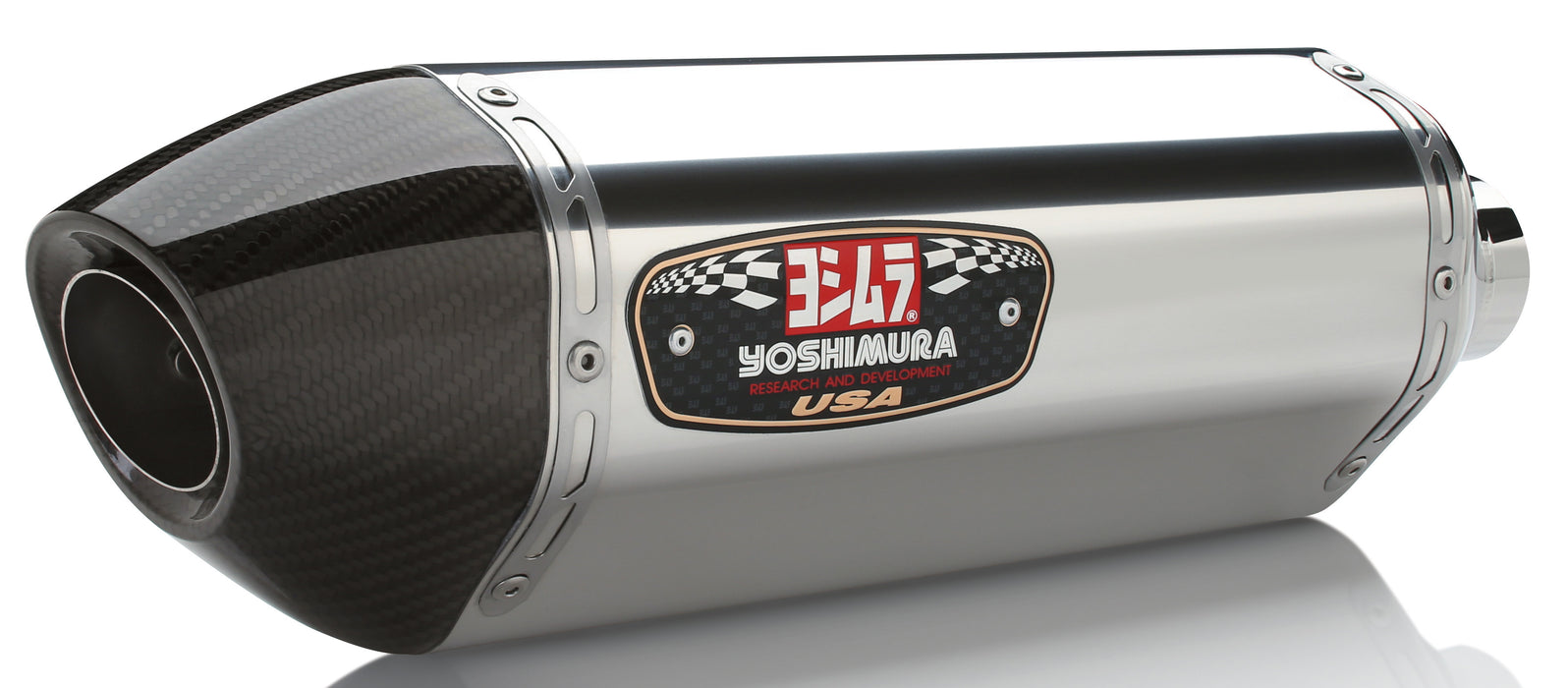 Yoshimura 960-1467 Exhaust Street R-77 Slip-On Ss-Ss-Cf Dual