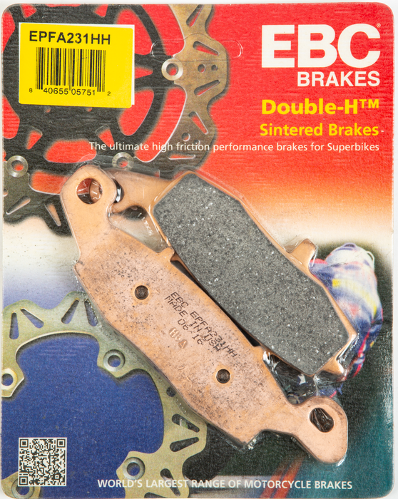 EBC Brakes EPFA231HH EPFA Double H Sintered Disc Brake Pad