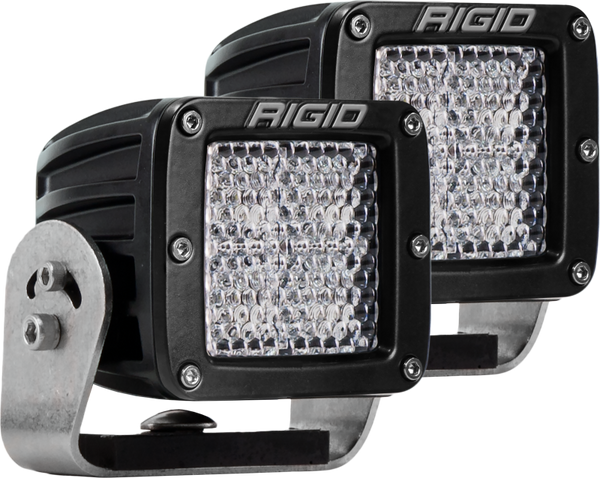 Rigid Industries Dually HD Black- 60 Deg. Lens Set of 2 222513