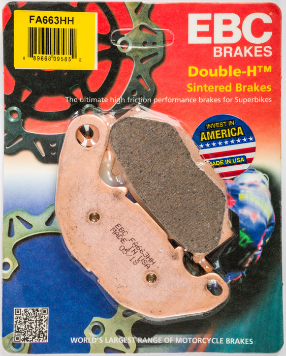 EBC FA663HH Double-H Series Sintered Disc Brake Pad