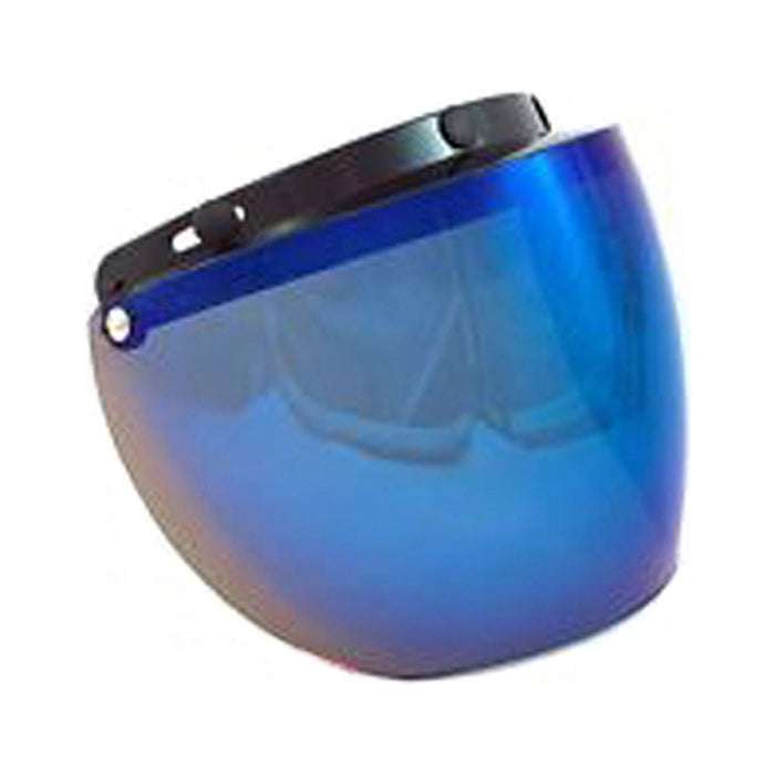 Echo Mirror 3 Snap Flip Shield For Motorcycle Helmet (Blue) 02-212