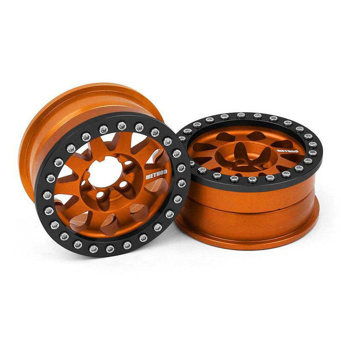Vanquish Products Method 1.9 Race Wheel 101 Orange Anodized V2 VPS07761 Electric Car/Truck Option Parts