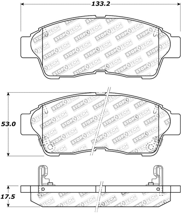 StopTech Street Touring Brake Pads 308.0562