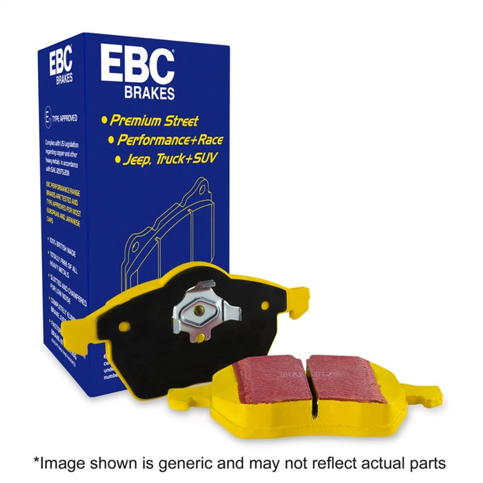 EBC 2016+ Alfa Romeo Giulia 2.9L Twin Turbo Yellowstuff Front Brake Pads DP42354R