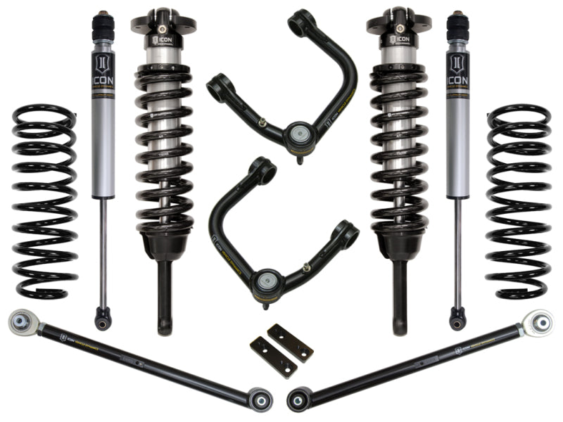 ICON 03-09 Toyota 4Runner/FJ 0-3.5in Stage 3 Suspension System w/Tubular Uca K53053T