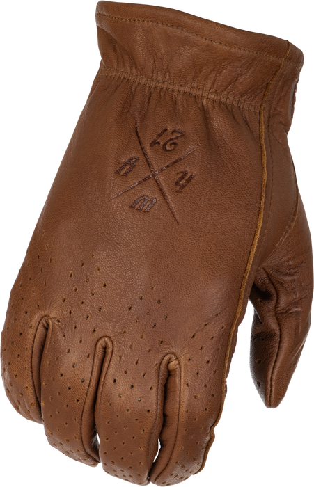 Highway 21 Louie Perforated Gloves Brown 4X 489-00514X