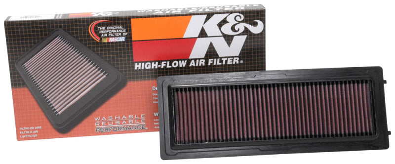 K&N Engine Air Filter: High Performance, Premium, Washable, Replacement Filter: 2016-2019 ALFA ROMEO (Giulia, Stelvio), 33-3071