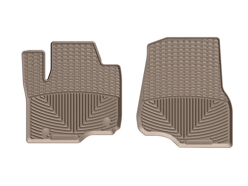 WeatherTech 2017+ Ford F-250/F-350/F-450/F550 (Crew Cab & SuperCab) Front Rubber Mats Tan W408TN