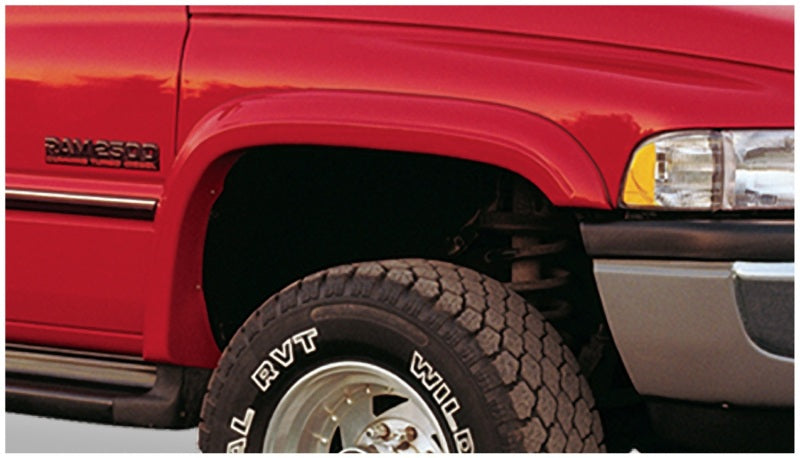 Bushwacker 94-01 Compatible with Dodge Ram 1500 Extend-A-Fender Style Flares 2pc Black 50009-11