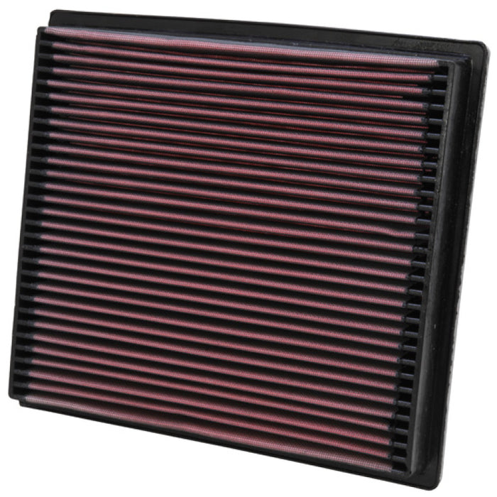 K&N 33-2056 Air Panel Filter for DODGE RAM 2500/3500 L6-5.9L DSL, 1994-2002
