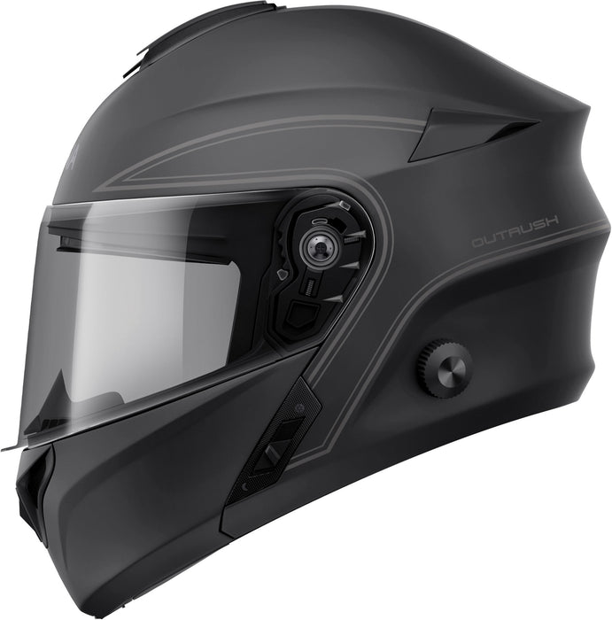Sena Outrush Modular Street Helmet Matte Black Small Outrush-Mb00S OUTRUSH-MB00S