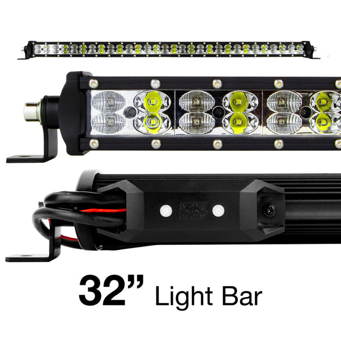 Xk Glow Xkglow Xk-Bar-32 Multi-Color 32" Rgbw Led Light Bars, Xkchrome Smartphone App XK-BAR-32