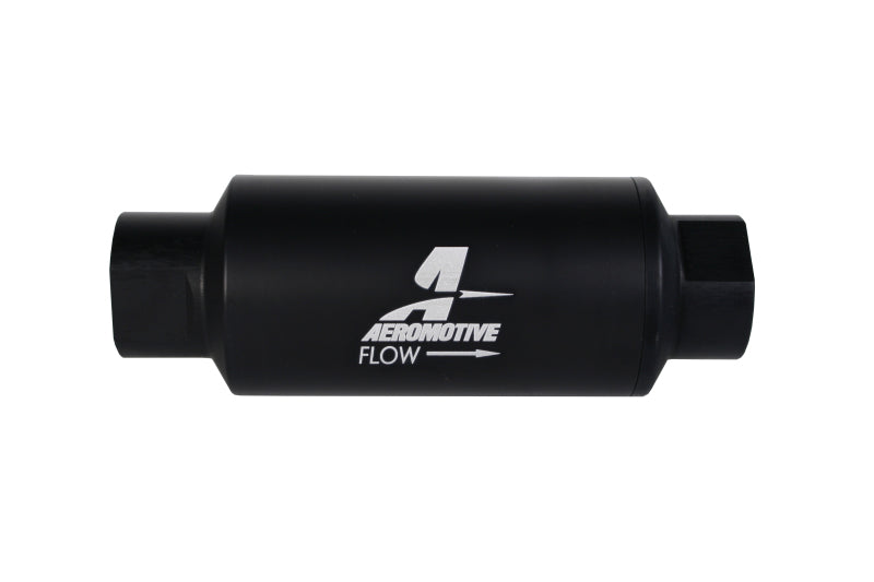 Aeromotive 10 Micron Black In-Line Fuel Filter Aro 12346