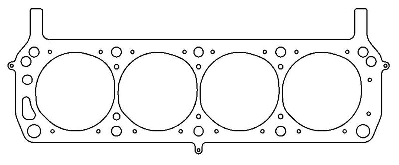 Cometic Ford SVO 302/351 4.180 inch Bore .040 Inch MLS Left Side Headgasket C5364-040