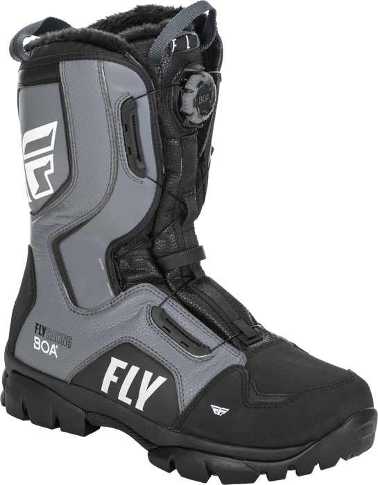 Fly Racing 2022 Marker BOA Boot (Black/Grey, 14)