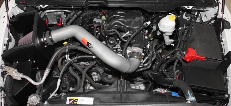 K&N 13-14 Compatible with Dodge Ram 1500 3.6L V6 High Flow Performance Intake Kit 77-1564KS