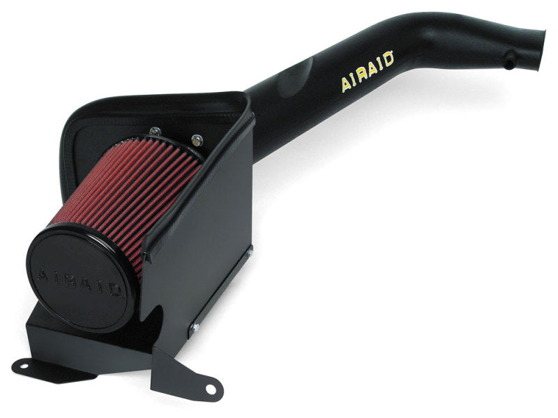 Airaid Cold Air Intake System By K&N: Increased Horsepower, Dry Synthetic Filter: Compatible With 2003-2006 Jeep (Wrangler) Air- 311-137