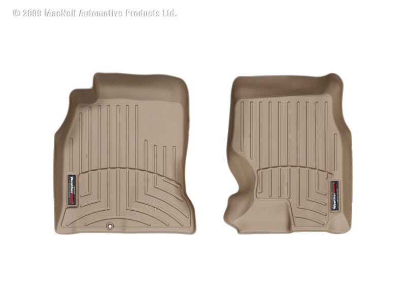 WeatherTech 04-08 Compatible with Infiniti FX35 (2WD) Front FloorLiner Tan 450921