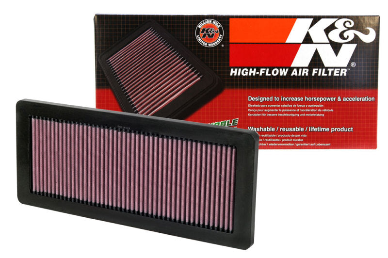 K&N 33-2936 Air Panel Filter for MINI COOPER S L4-1.6L F/I, 2007-2015
