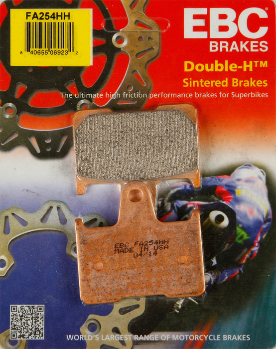 EBC Brakes Double-H Sintered Brake Pads Compatible for Harley Davidson XL883L SuperLow 2014 Rear