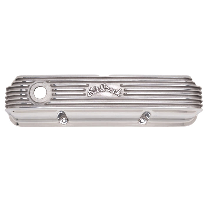 Edelbrock Valve Cover Classic Series Ford 1958-1976 FE V8 Polshed 4162