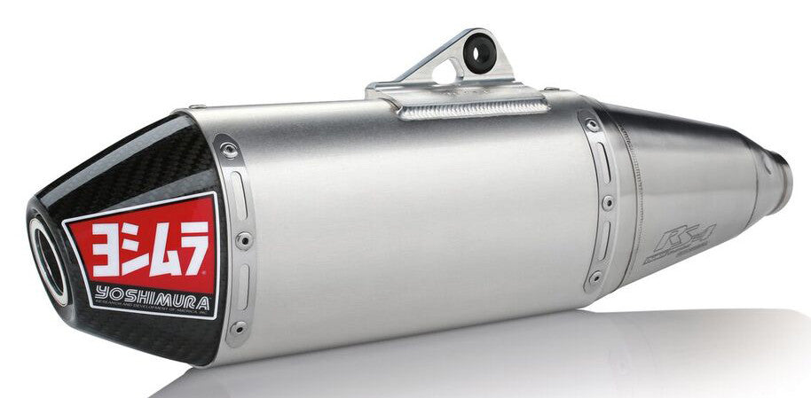 Yoshimura 961-6409 Rs-4 Header/Canister/End Cap Exhaust Slip-On Ss-Al-Cf