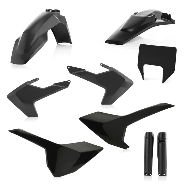 Acerbis Full Plastic Kit (BLACK) For 19 HUSQVARNA TE300i