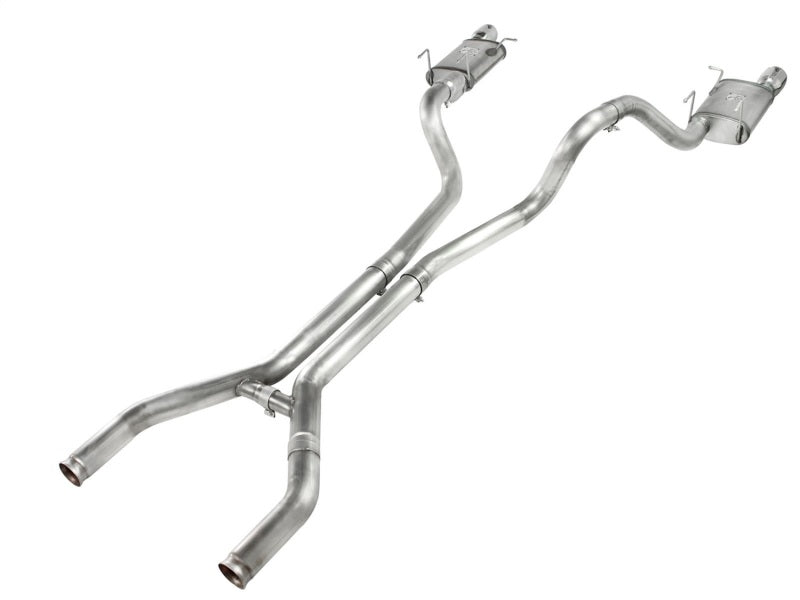 aFe MACHForce XP Cat-Back Exhaust 3in SS w/ Polished Tips 11-14 Ford Mustang GT V8 5.0L 49-43049-P