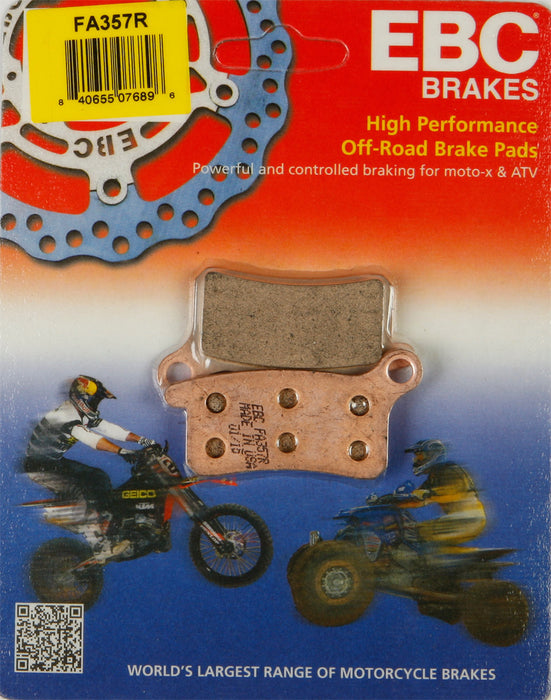 EBC Brakes FA357R Disc Brake Pad Set