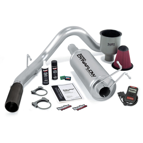 Banks Power 99-04 Ford 6.8L Excursion Stinger System w/ AutoMind SS Single Exhaust w/ Black Tip 49406-B