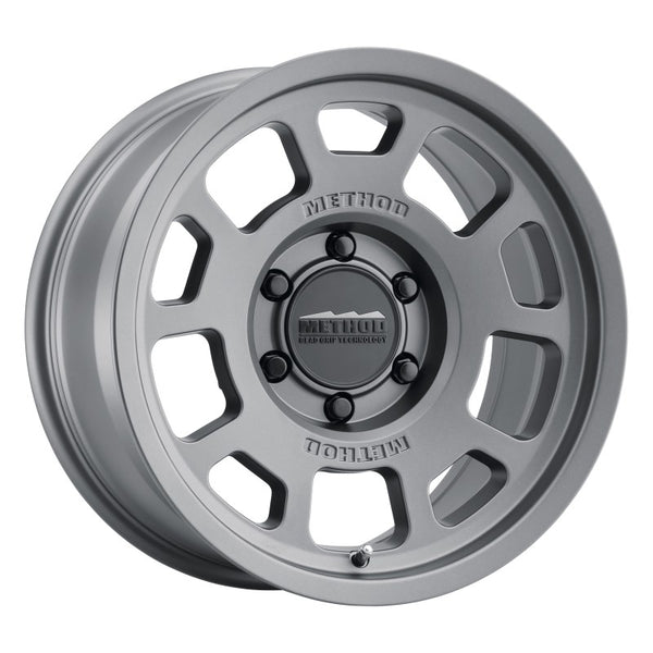Method MR705 17x8.5 +25mm Offset 6x135 87mm CB Titanium Wheel MR70578516825