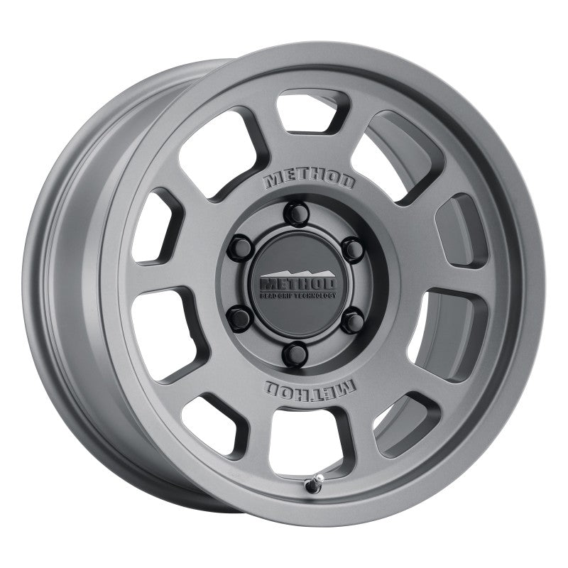 Method MR705 17x8.5 +35mm Offset 6x5.5 106.25mm CB Titanium Wheel MR70578560835